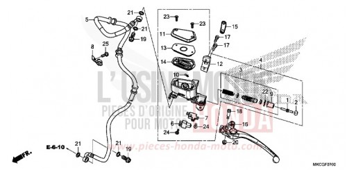 MAITRE-CYLINDRE GL1800L de 2020